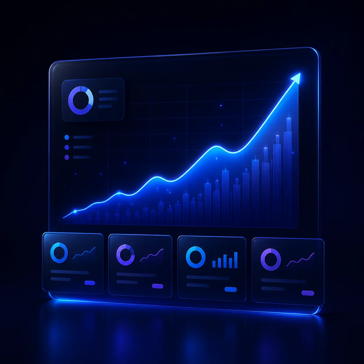 Paid media growth dashboard