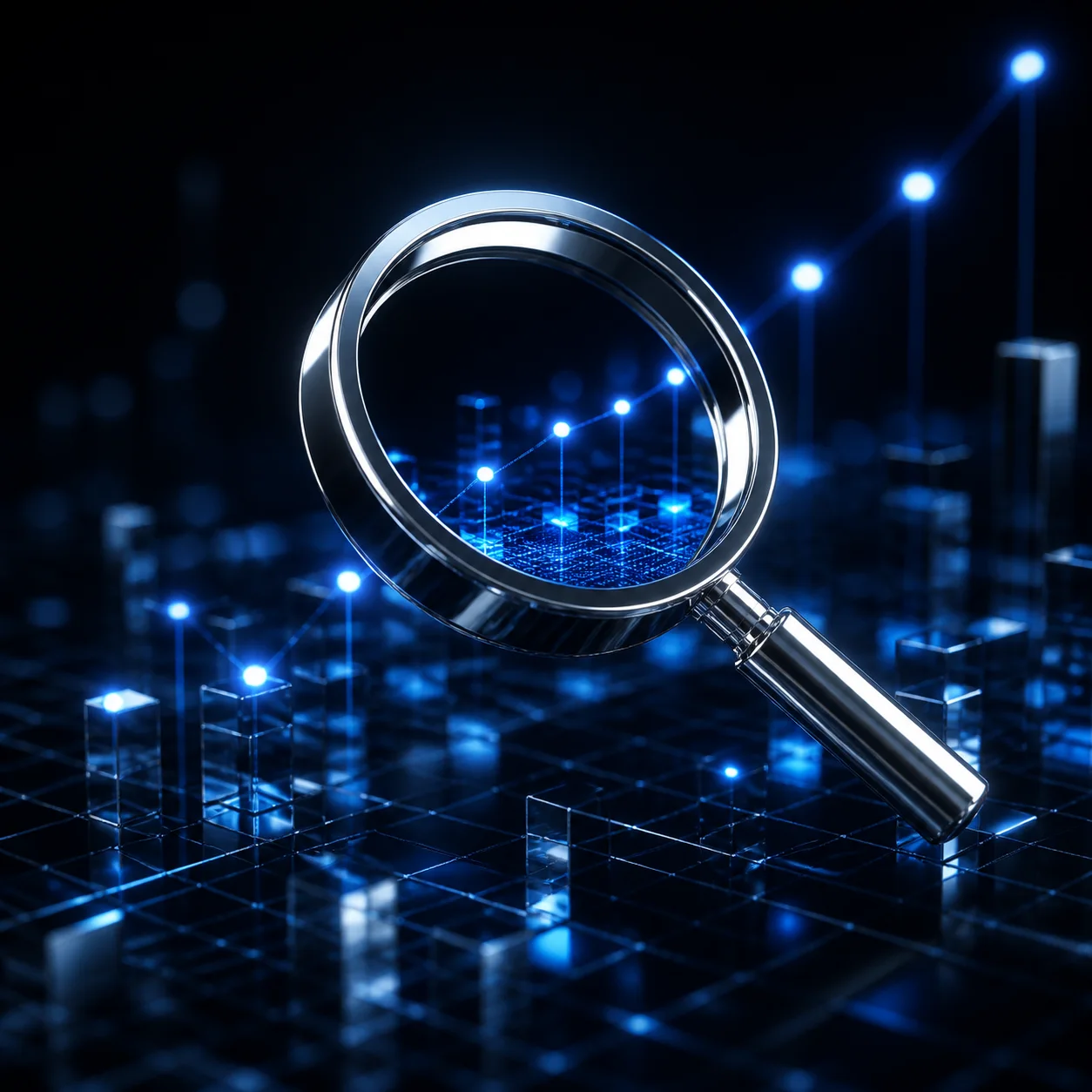 SEO visibility and search growth visual