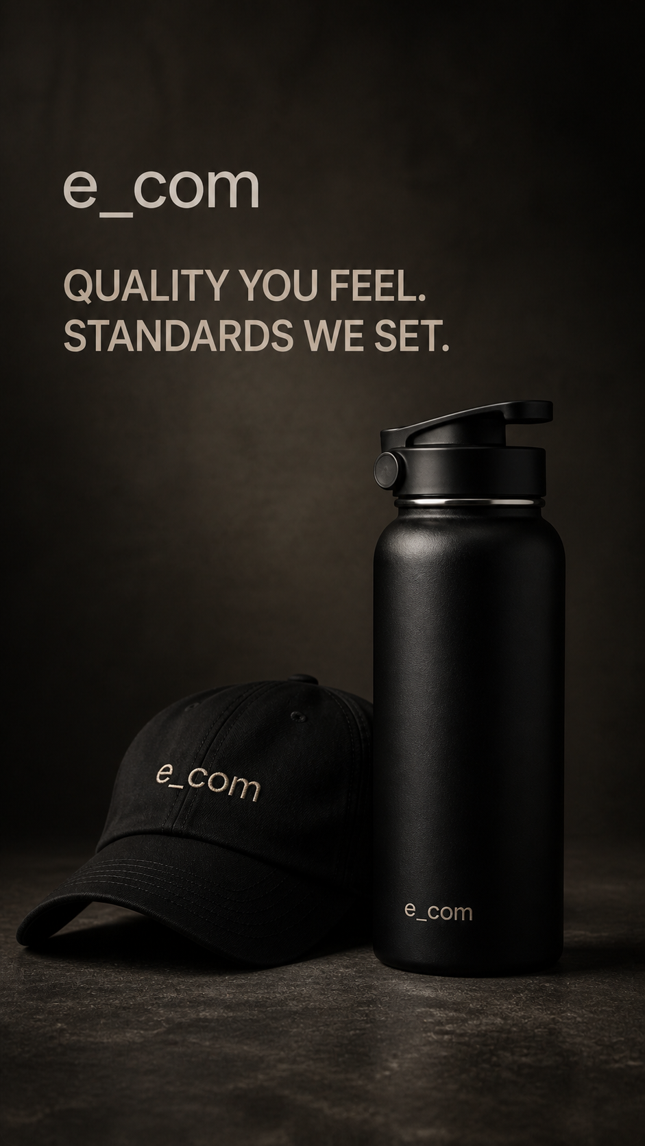 e_com bottle and cap Instagram Story creative
